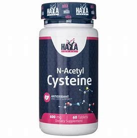 N-Acetyl Cysteina 600mcg 60 Tabs