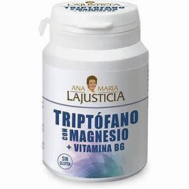 Triptófano Magnesio Vit.B6 60Caps.