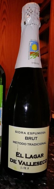 sidra brut de Gran Canaria  medalla de oro mundial