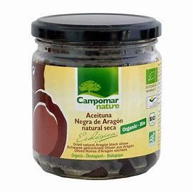 Aceituna negra Aragón Nat. (escurrida) 350gr