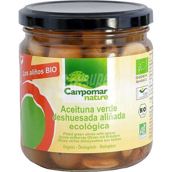 Aceituna Verde Deshuesada Aliñada 350g