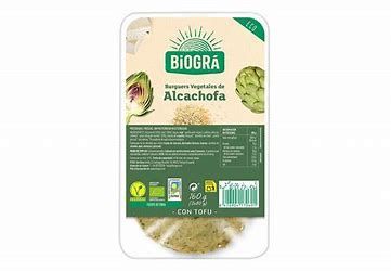 Burguer Alcachofa (vegano) 160gr