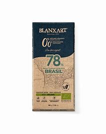 Choco Negro Sin Edulc 78% Brasil 80 gr