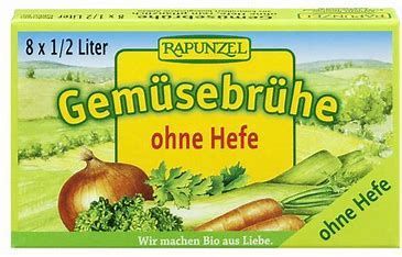 Cubitos Caldo de Verduras sin Levadura 8uds