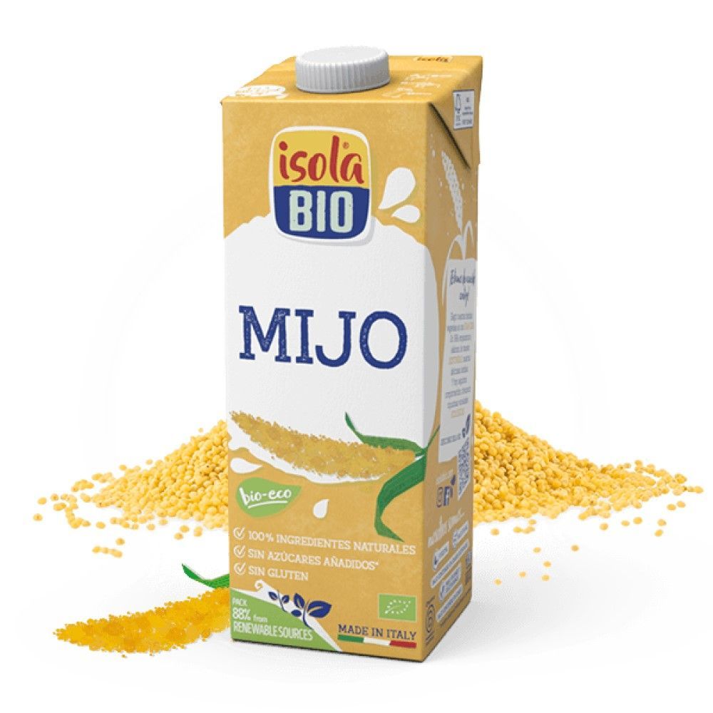 Bebida de Mijo( sin gluten) (sin azúcar) 1lt