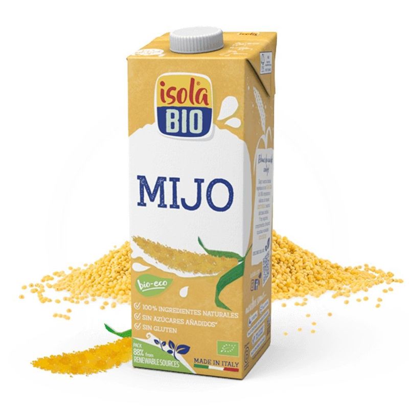 Bebida de Mijo( sin gluten) (sin azúcar) 1lt