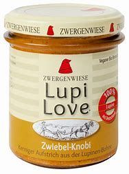 Paté LupiLove Cebolla-Ajo (sin gluten/vegano) 165g