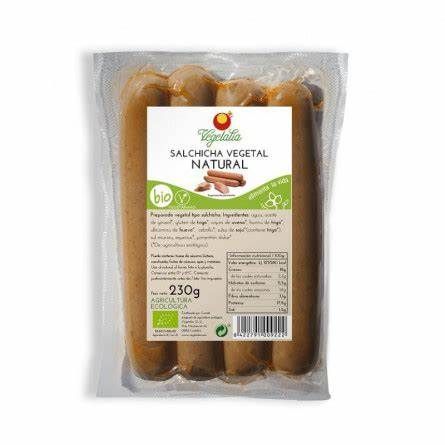 Salchicha Vegetal Natural 230g Vegana