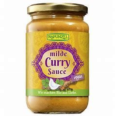 Salsa De Curry ( Vegana) Suave 330ml