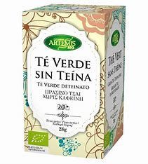 Té verde sin Teína 20 bolsitas