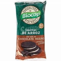 Tortitas de Arroz con Chocolate Negro 100g