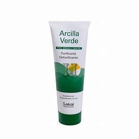 Arcilla Verde Textura Sedosa Piel Gra y Mixta 100g