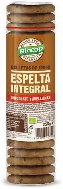 Galleta de espelta integral choco y avellana, 200g
