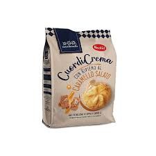 Galletas rellenas de caramelo, 200g.