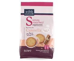 Galletas de espelta integral con canela, 250g.