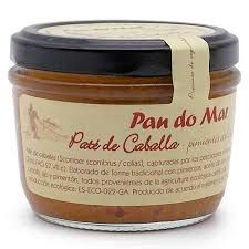 Paté de caballas y pimientos rojos, 125g.