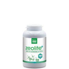 Zeolita plus ultrafina activada, 180 cápsulas,biomed