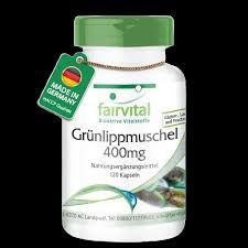 ​Mejillón de labios verdes con jengibre, yuca y vitamina E​ 400 mg - 120 cápsulas​