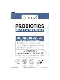 Probioticos Flora y Defensas - 20 cápsulas