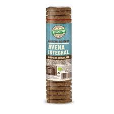Galleta copos avena con chips de choco 250g,