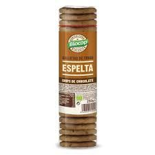 Galletas de espelta con chips de chocolate, 250g,