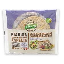Piadina de espelta 225g