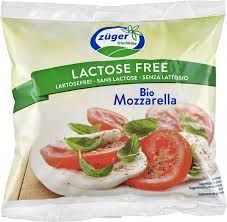 ​Queso mozzarela sin lactosa, 100g.