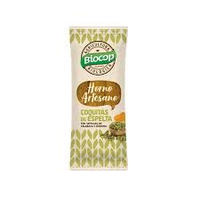 Coquitas trigo espelta calabaz curcuma, 75g
