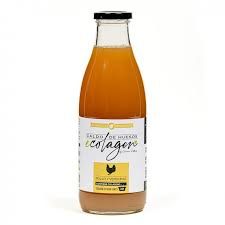 Caldo de huesos de pollo ecológico 1l.