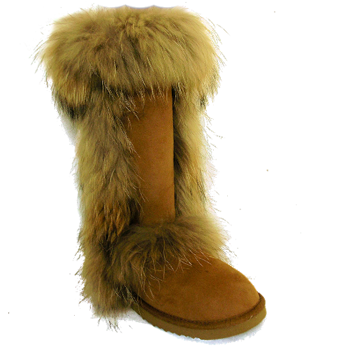 Fur Trim Classic Ugg Boots Tall