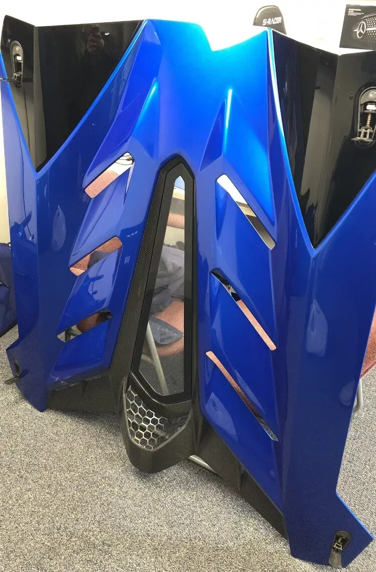 LAMBORGHINI AVENTADOR SVJ Carbon, Rear Engine Cover Bonnet