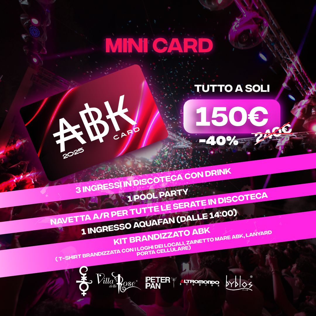 PROMOTER ACCONTO CARD
