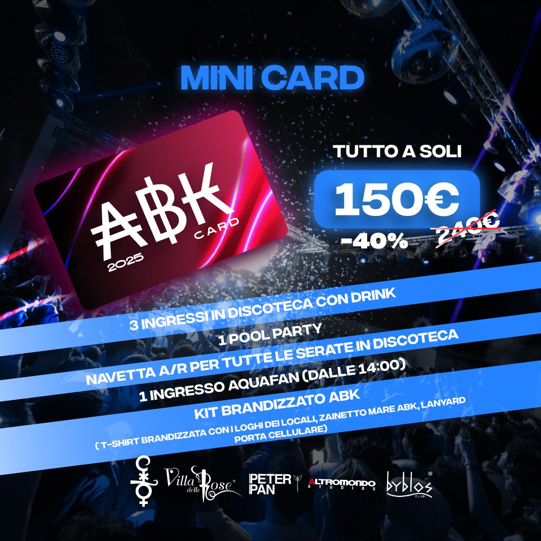 PRENOTA MINI CARD