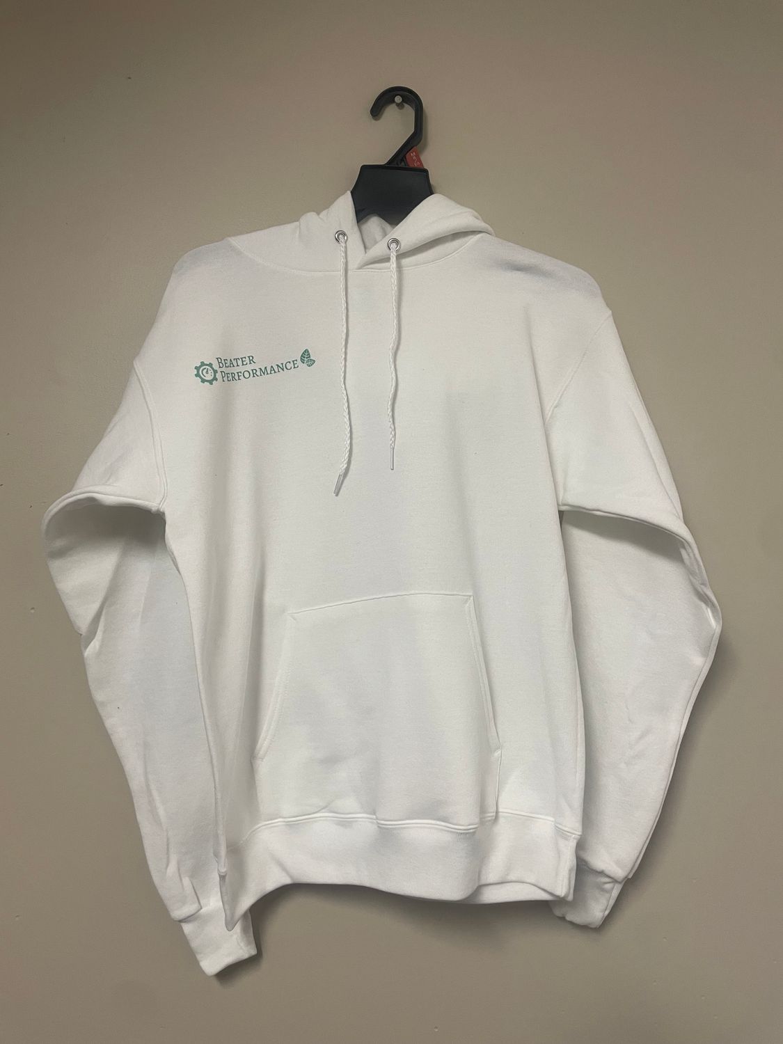 White Beaterperformance Hoodie