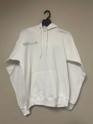 White Beaterperformance Hoodie