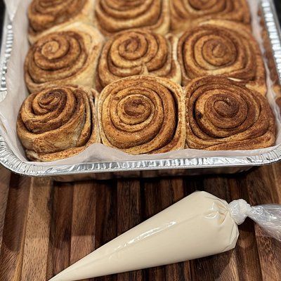 Sourdough Cinnamon Rolls