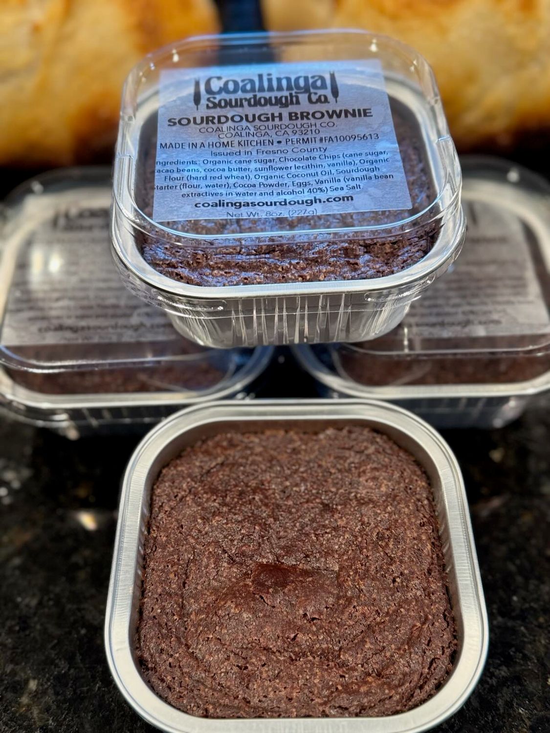 Sourdough Chocolate Brownies