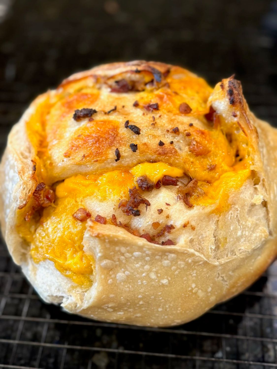 Bacon &amp; Cheddar Sourdough Loaf