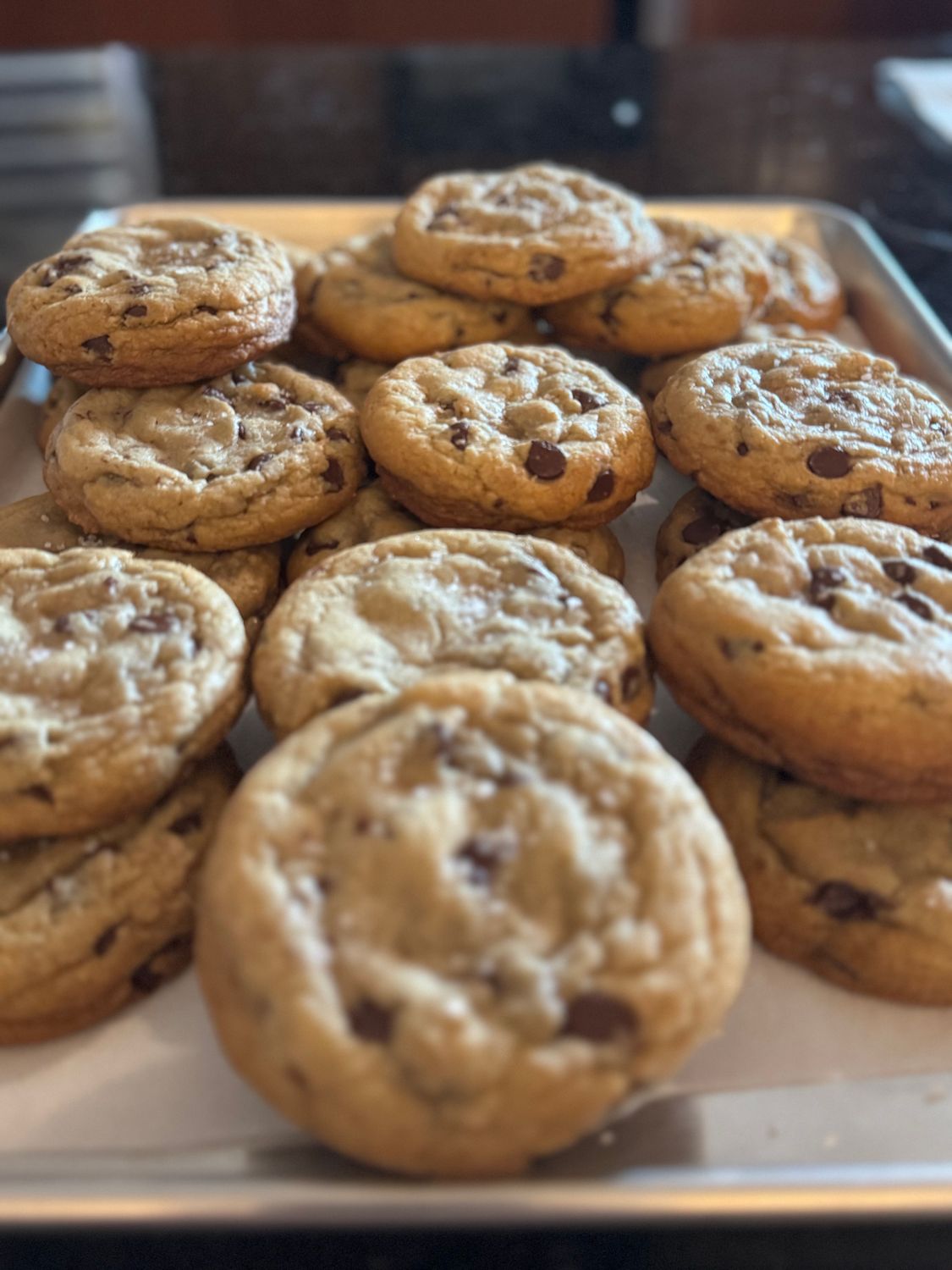 Sourdough Chocolate Chip Cookies