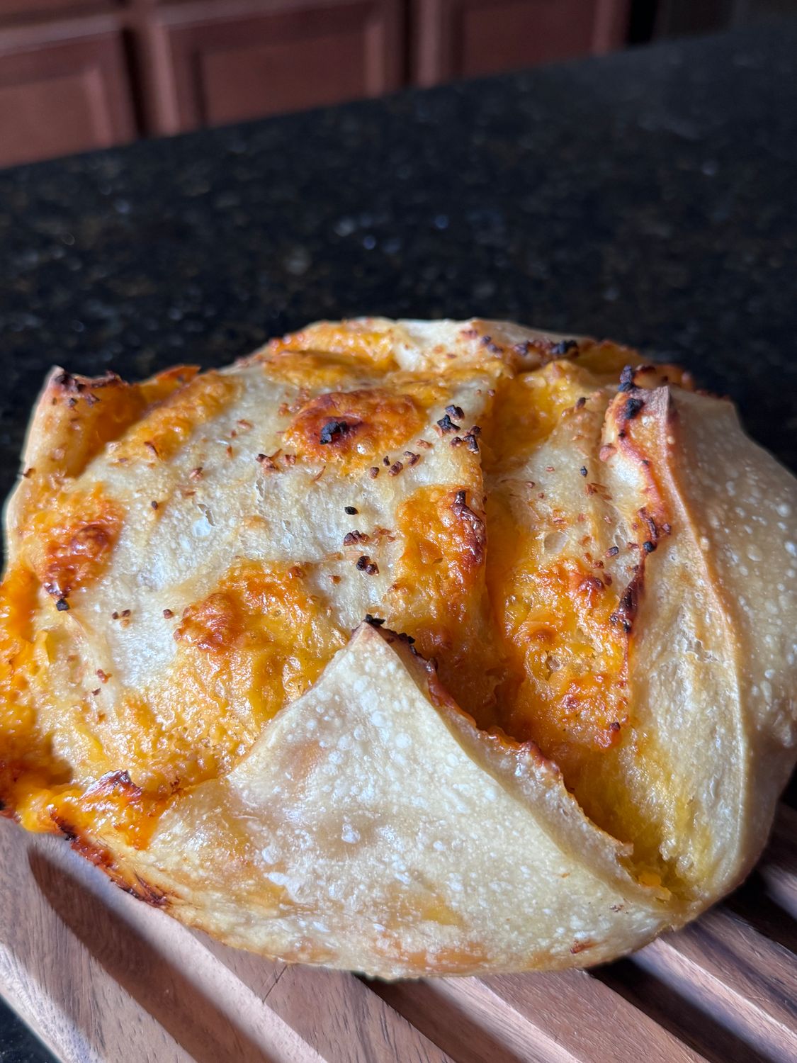 Garlic &amp; Cheddar Sourdough Loaf