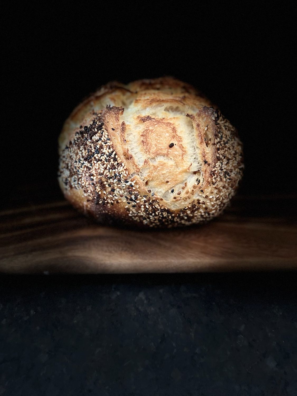 Everything But The Bagel Sourdough Loaf
