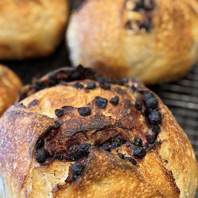 Blueberry Sourdough Loaf