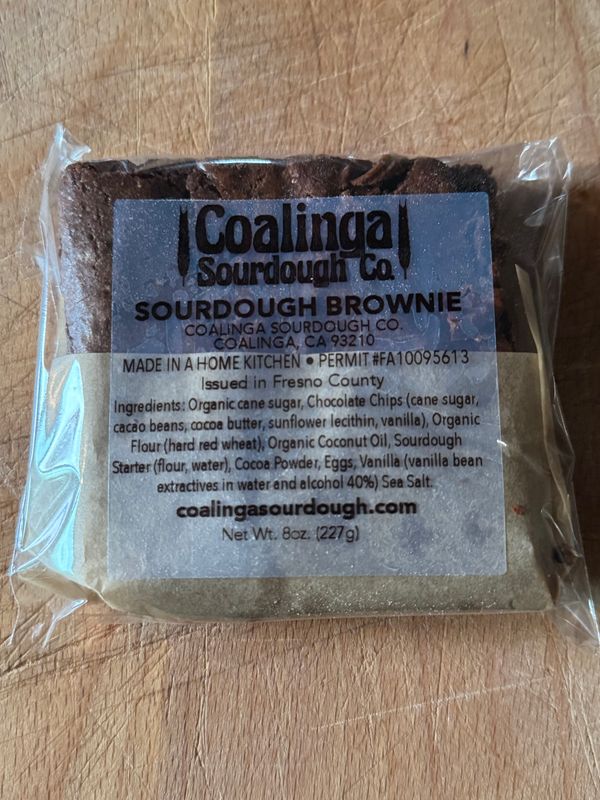 Sourdough Chocolate Brownies