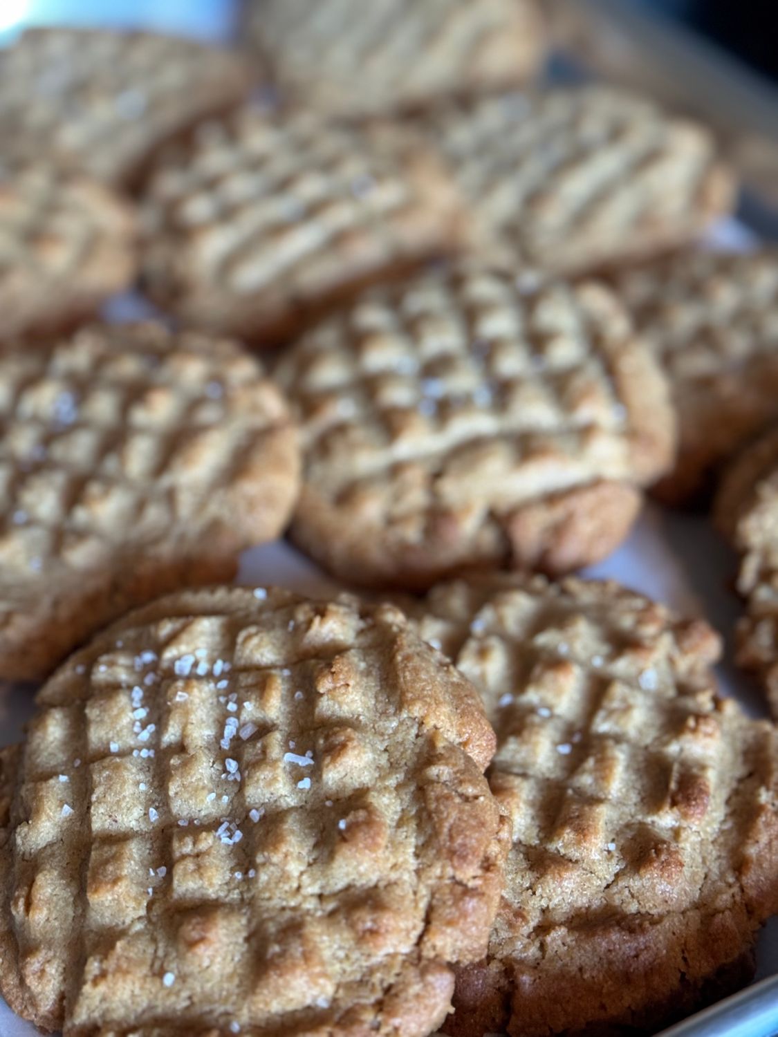 Sourdough Peanut Butter Cookies