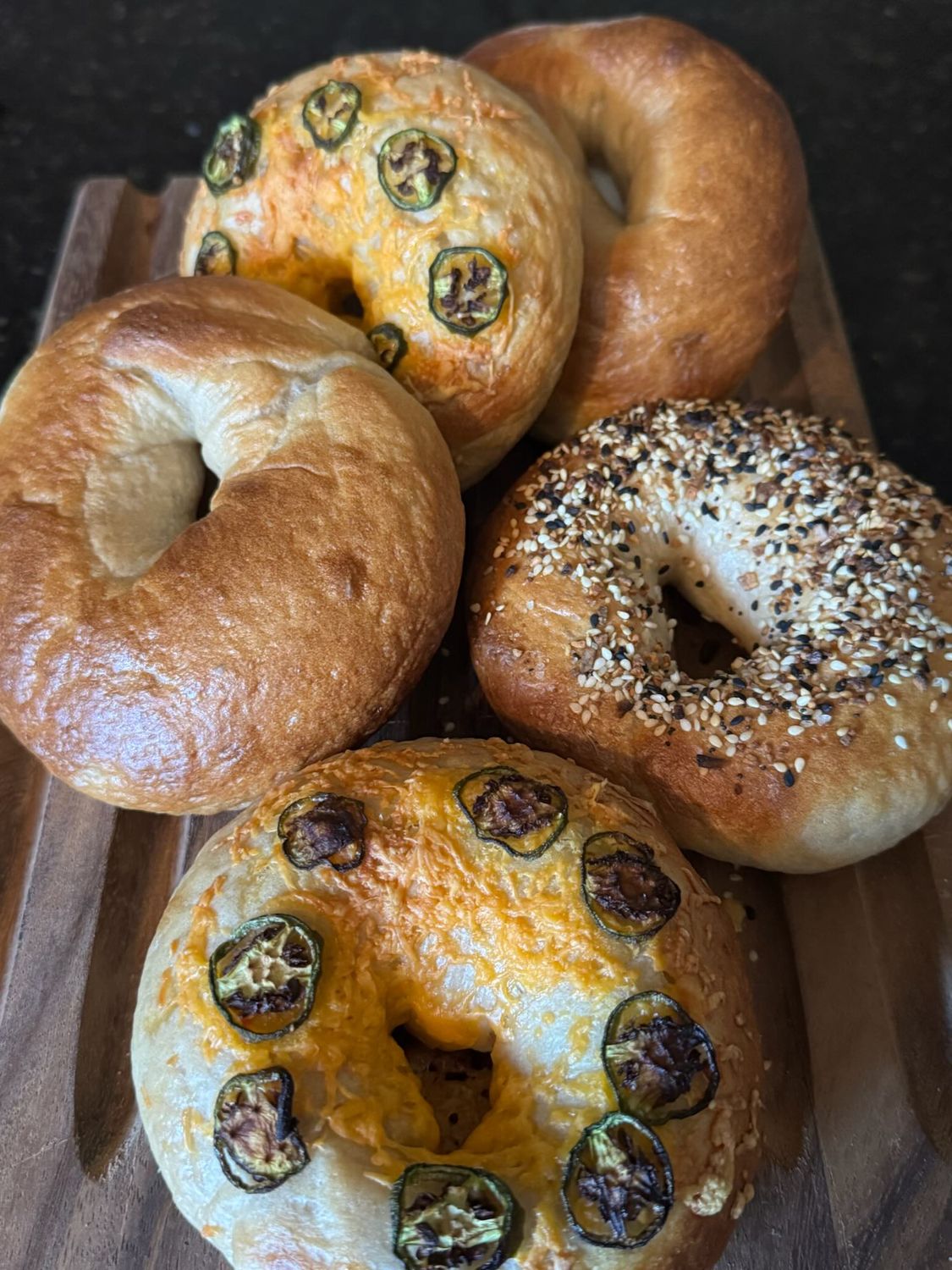Jumbo Sourdough Bagels 4-pack