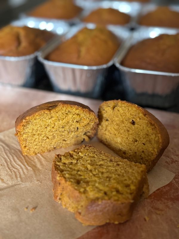 Pumpkin Bread Mini Loaf
