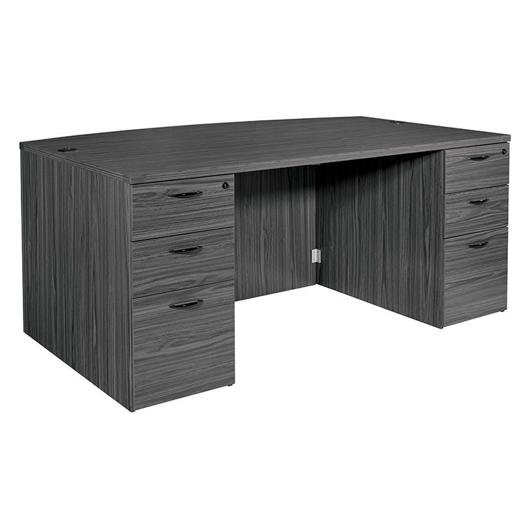 Napa Bow Top Desk 71″ x 40″