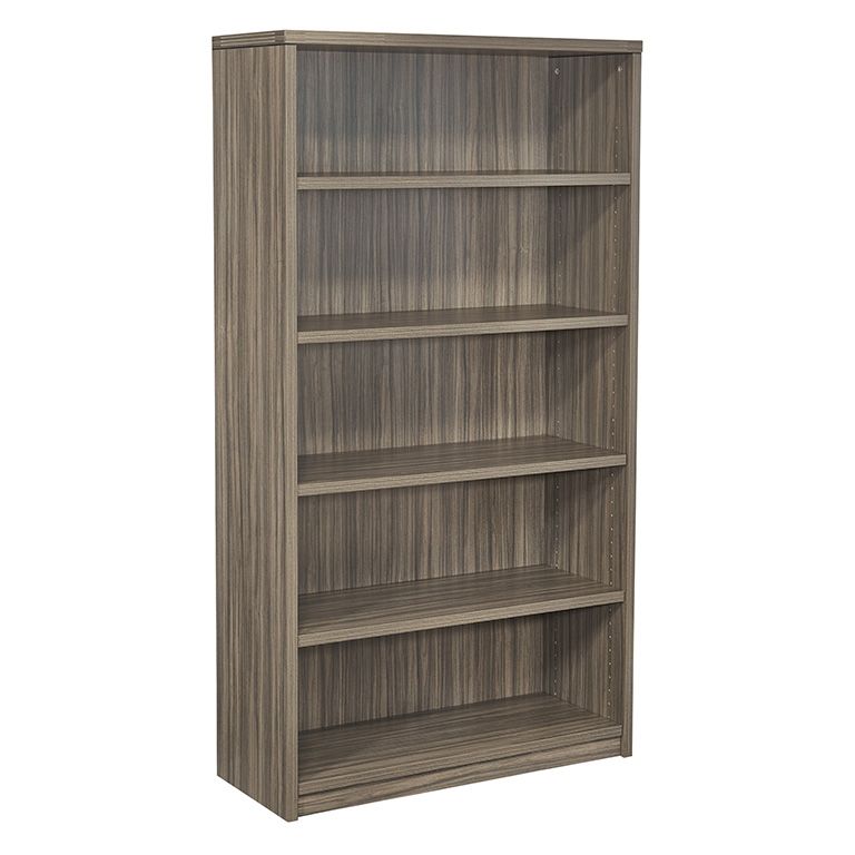 Napa 5-Shelf Bookcase, 36" x 14" x 65" H