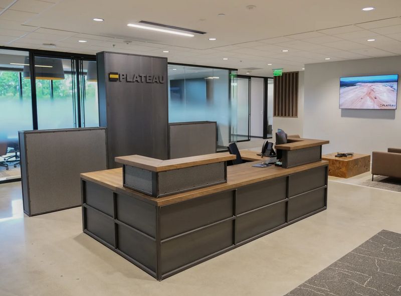 Iron Age Reception Desk