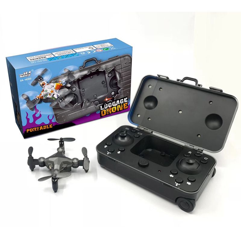 Mini Aerial Quadcopter WiFi Folding Gravity Sensor Electric Remote Control Airplane Model, Color: Wifi layout + camera (403.2g)